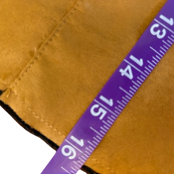 Tan Faux Suede Mini Skirt - Picture 7 of 9